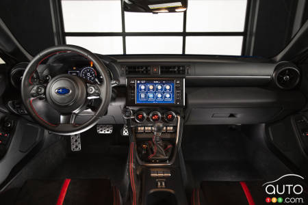 Subaru BRZ 2022, intérieur